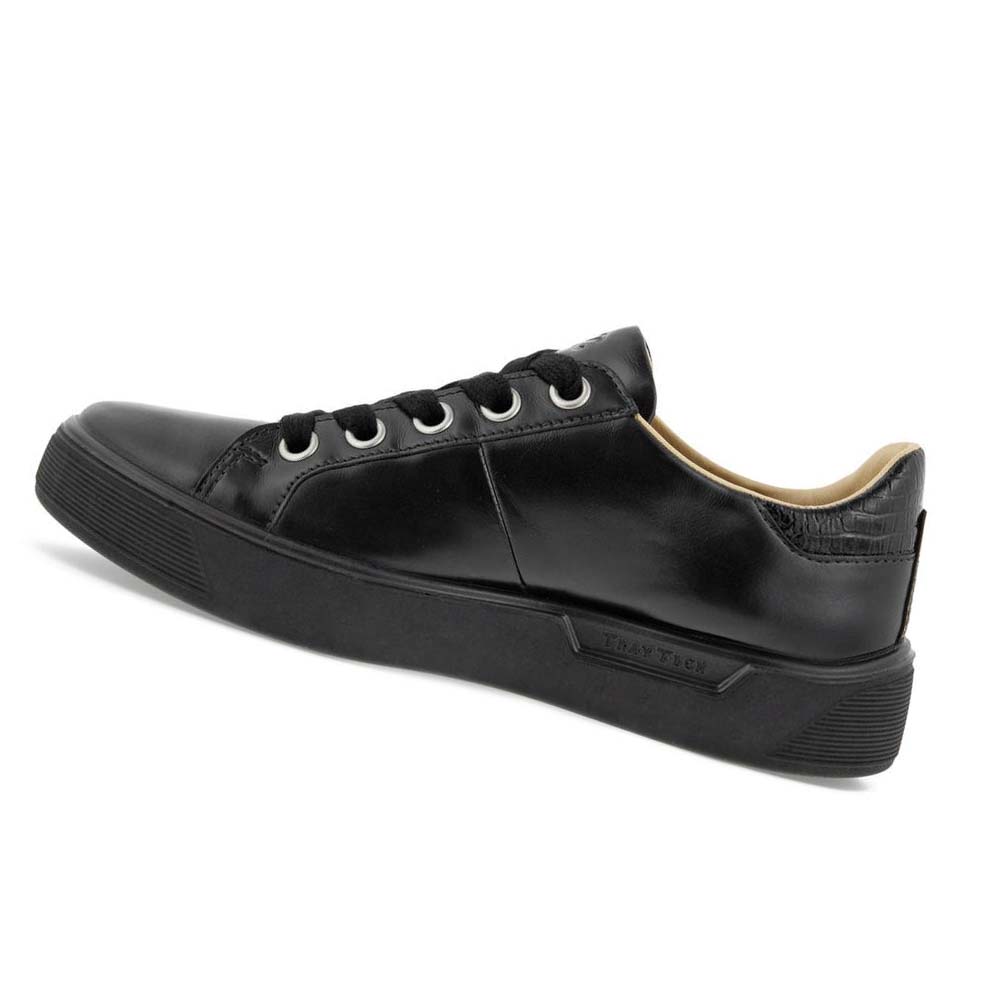 Women's Ecco Street Tray Lx Casual Shoes Black | USA 89WNB